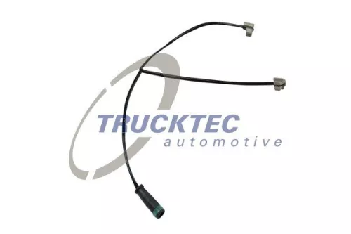 Warning Contact, brake pad wear