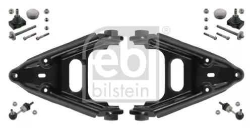 1x Control/Trailing Arm Kit, wheel suspension