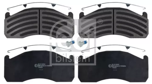1x Brake Pad Set, disc brake