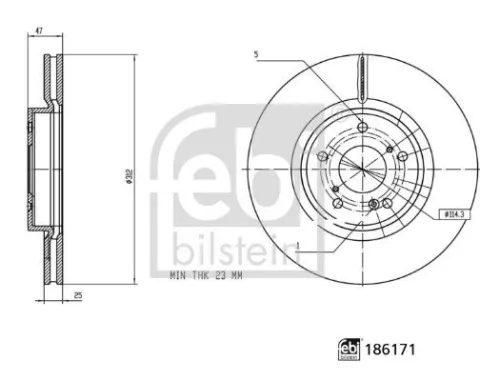 2x Brake Disc