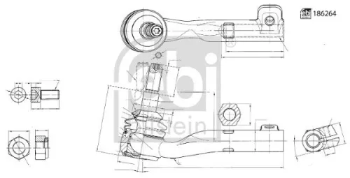 1x Tie Rod End