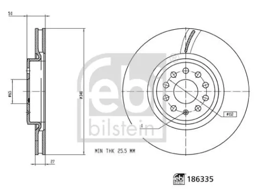 1x Brake Disc
