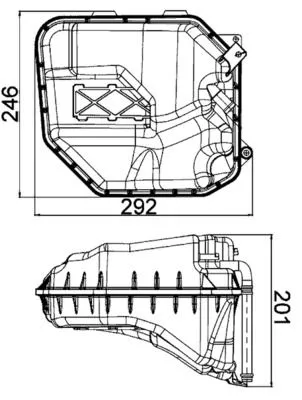 Expansion Tank, coolant