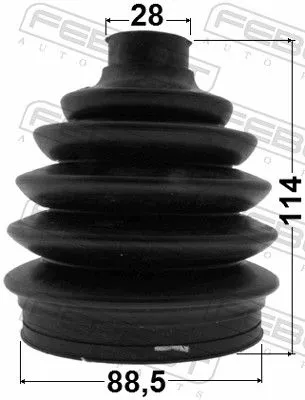 FEBEST Bellow Kit, drive shaft (1417-ACT)