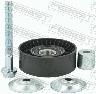 Deflection/Guide Pulley, V-ribbed belt