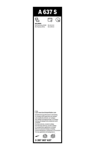 BOSCH Wiper Blade (3397007637)