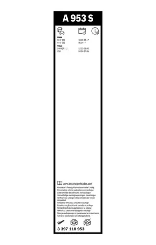 BOSCH Wiper Blade (3397118953)