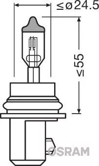Bulb, cornering light