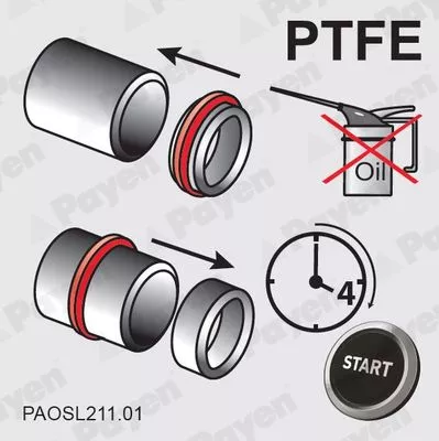 PAYEN Shaft Seal, crankshaft (NA5498)