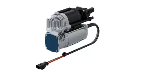 Compressor, compressed-air system