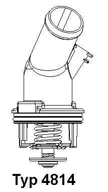 Thermostat, coolant