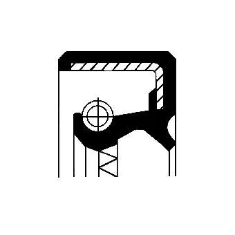 CORTECO Shaft Seal, camshaft (12011547)