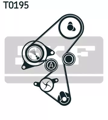 SKF Timing Belt Kit (VKMA03140)