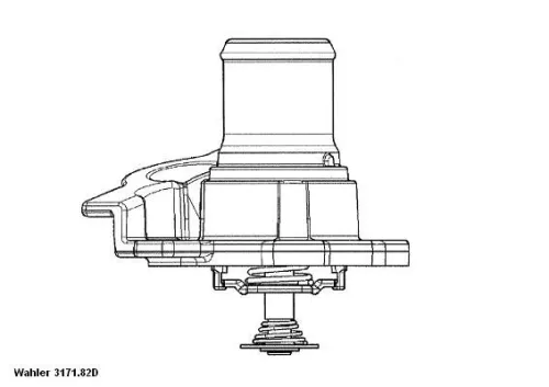 Thermostat, coolant