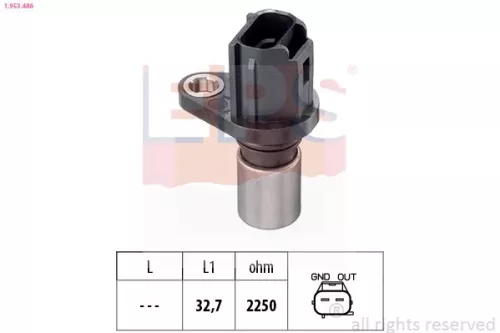 Sensor, camshaft position