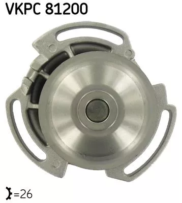 SKF Water Pump, engine cooling (VKPC81200)