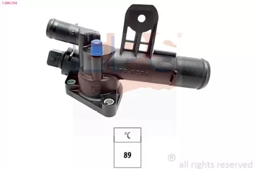 Thermostat, coolant