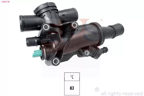 Thermostat, coolant