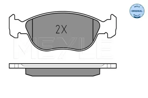 MEYLE Brake Pad Set, disc brake (0252192818)