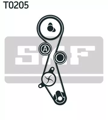 SKF Timing Belt Kit (VKMA03257)