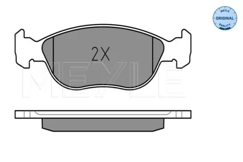 MEYLE Brake Pad Set, disc brake (0252192717/W)
