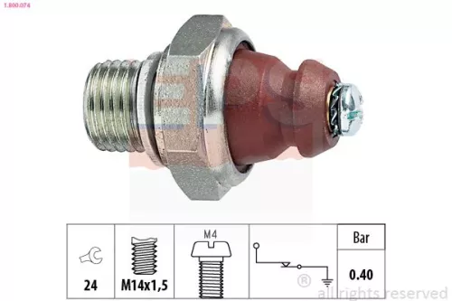 EPS Oil Pressure Switch (1-800-074)