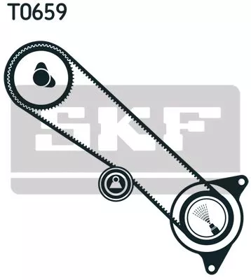 SKF Timing Belt Kit (VKMA91920)