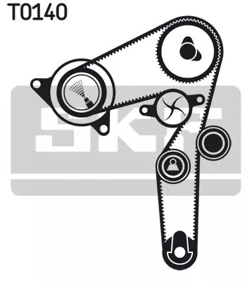 SKF Timing Belt Kit (VKMA02199)