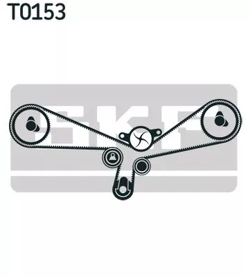 SKF Timing Belt Kit (VKMA01903)
