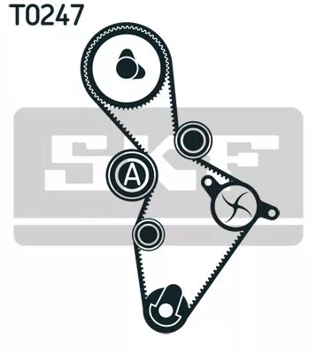 SKF Timing Belt Kit (VKMA01222)