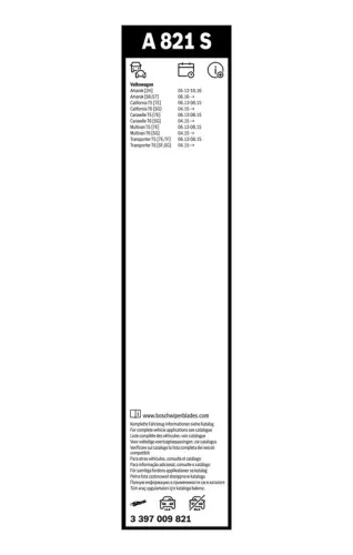 BOSCH Wiper Blade (3397009821)