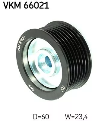 Deflection/Guide Pulley, V-ribbed belt