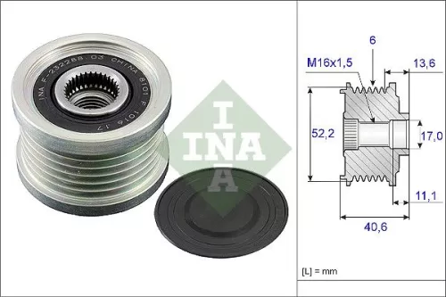 Alternator Freewheel Clutch