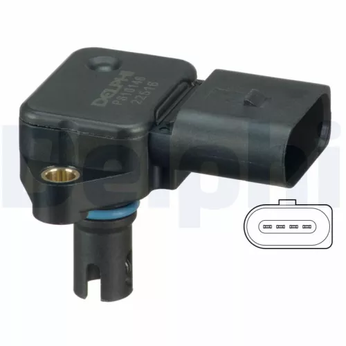 Sensor, boost pressure