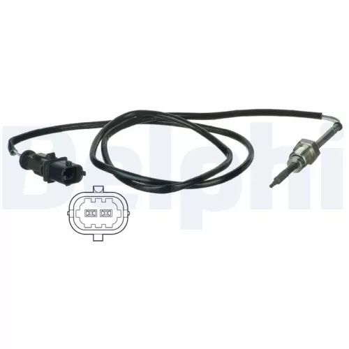 Sensor, exhaust gas temperature