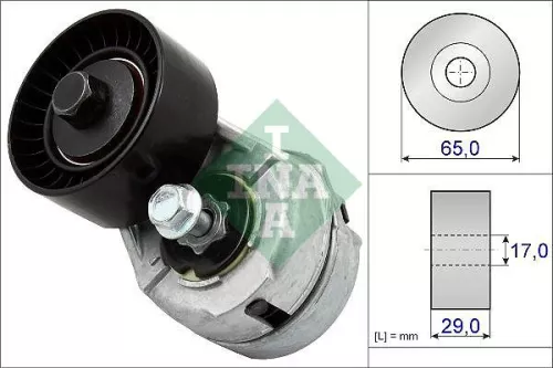 Belt Tensioner, V-ribbed belt