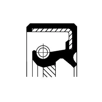 CORTECO Shaft Seal, manual transmission (19017037B)