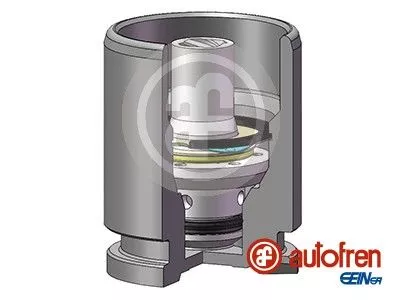 Piston, brake caliper