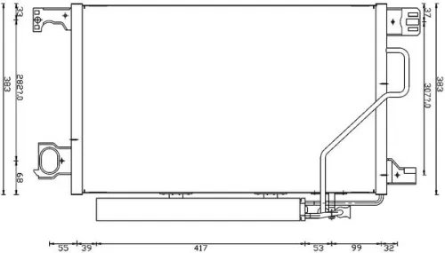 Condenser, air conditioning
