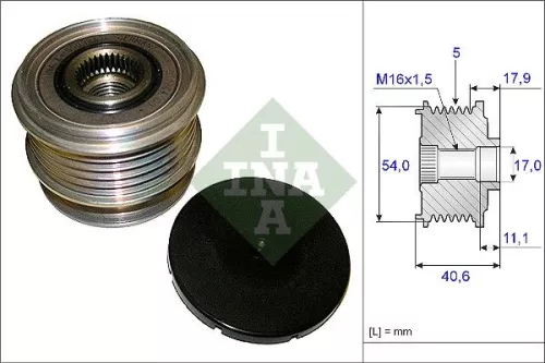 Alternator Freewheel Clutch