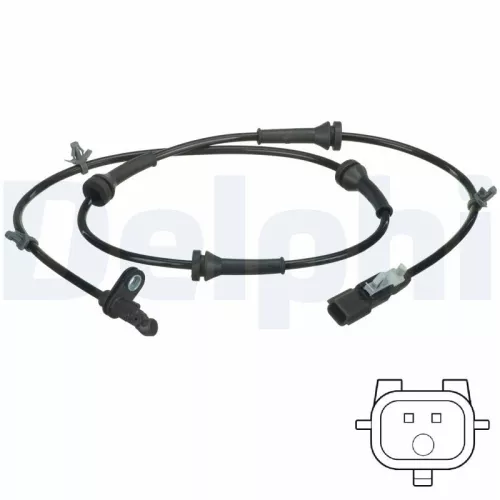 Sensor, wheel speed