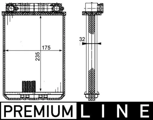 Heat Exchanger, interior heating