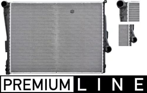 Radiator, engine cooling