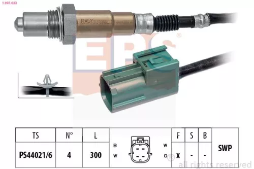 EPS Oxygen Sensor (1-997-633)