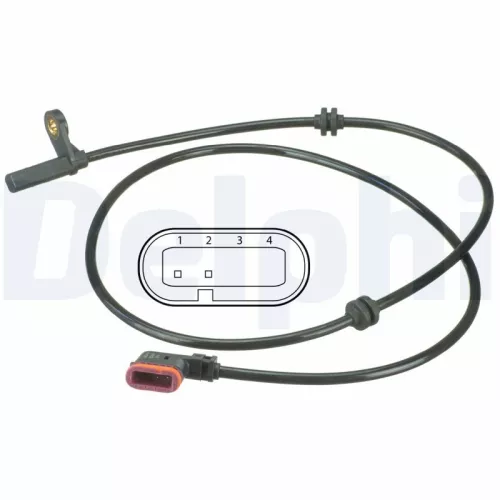 Sensor, wheel speed