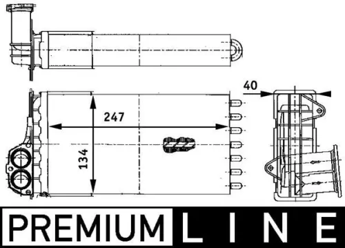 Heat Exchanger, interior heating