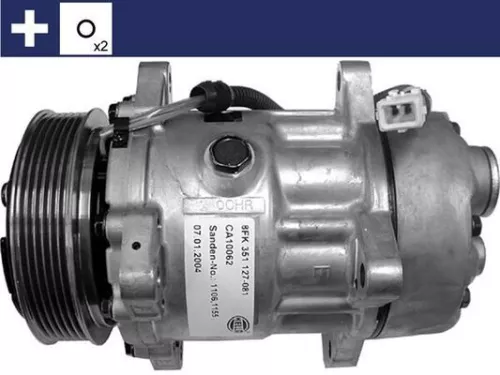 Compressor, air conditioning