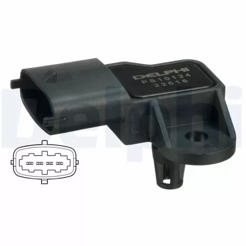 Sensor, boost pressure