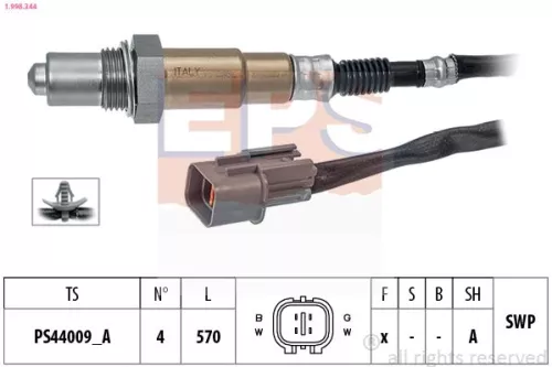 EPS Oxygen Sensor (1-998-344)