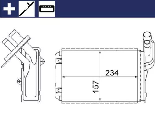 Heat Exchanger, interior heating